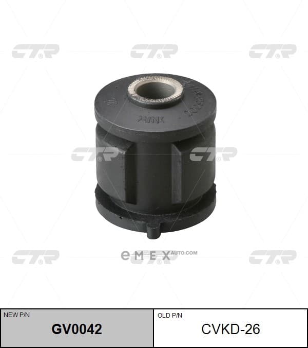 OEM BUSHING, SUSPENSION ARM CVKD26