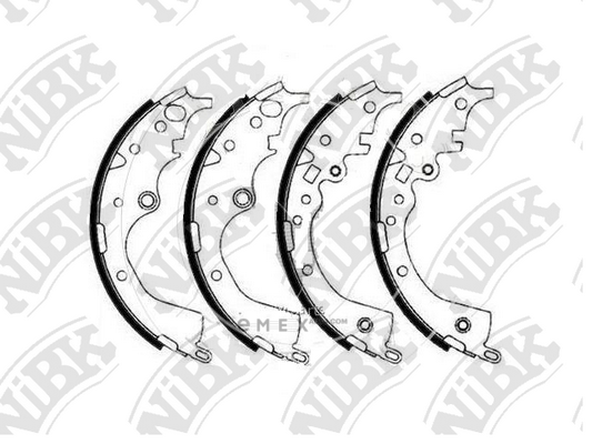 OEM SHOE KIT, DRUM BRAKE FN2378