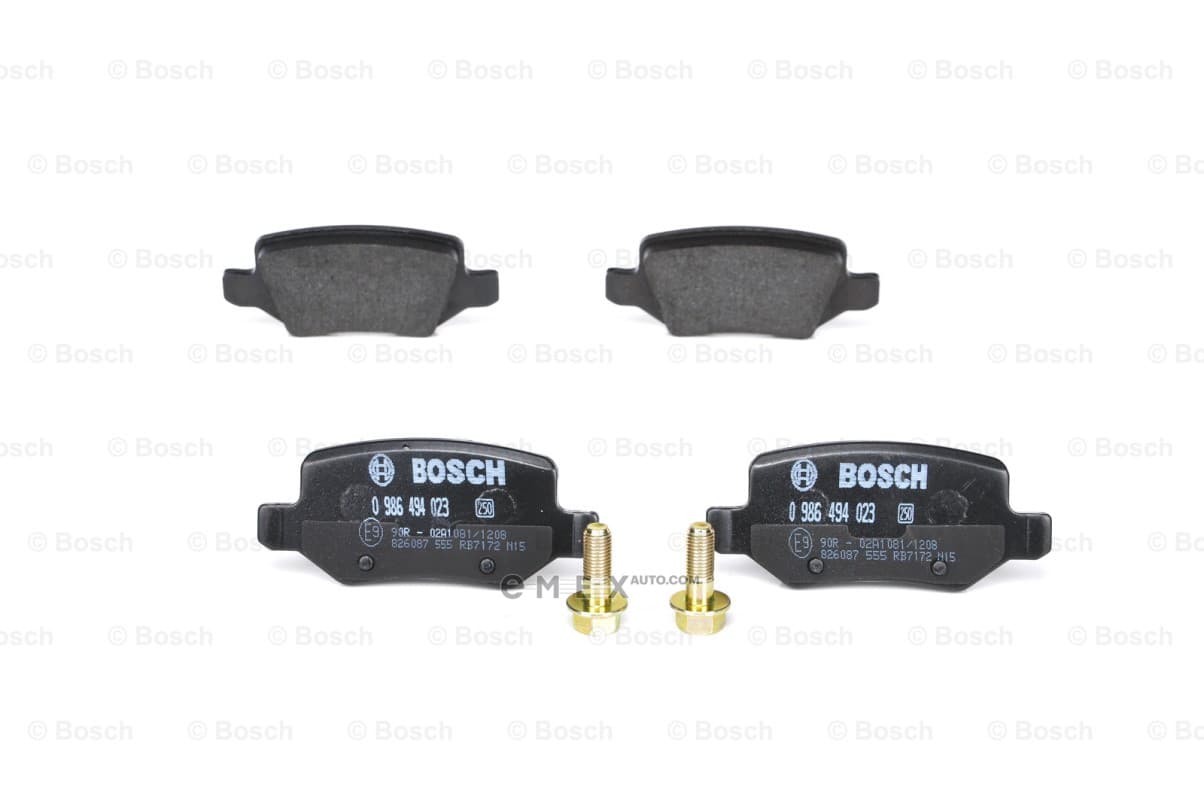 OEM BRAKE PAD SET REAR DB W168,W169,W245,W414 0986494023