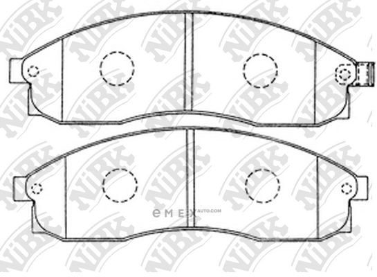 OEM PAD KIT, DISC BRAKE PN2309