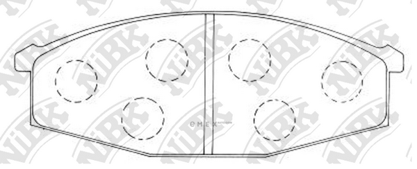 OEM PAD KIT, DISC BRAKE PN2132