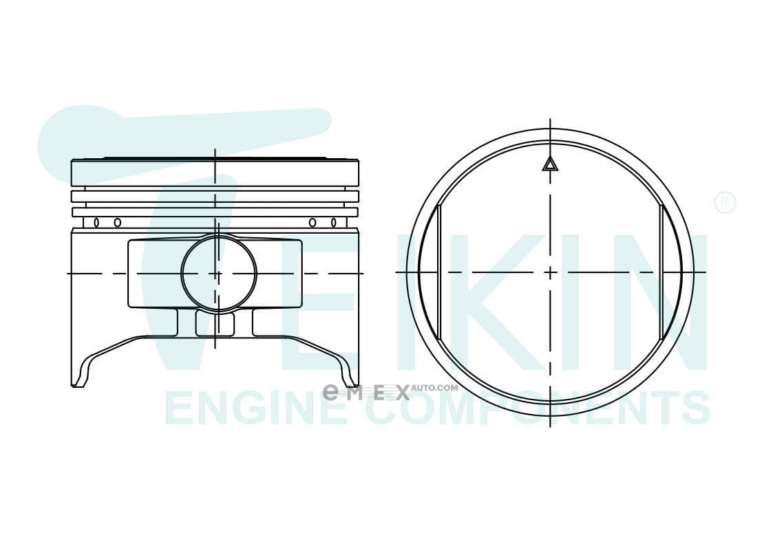 OEM PISTON ASSY 32142050