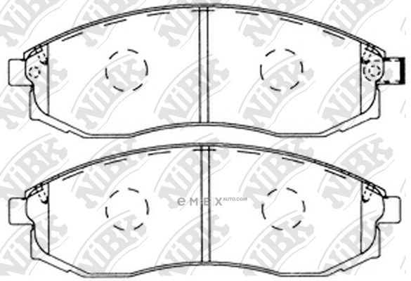 OEM PAD KIT, DISC BRAKE PN2824