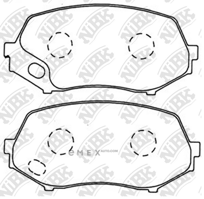 OEM PAD KIT, DISC BRAKE PN3514