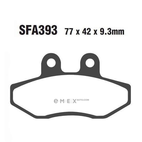 OEM PAD KIT, DISC BRAKE SFA393