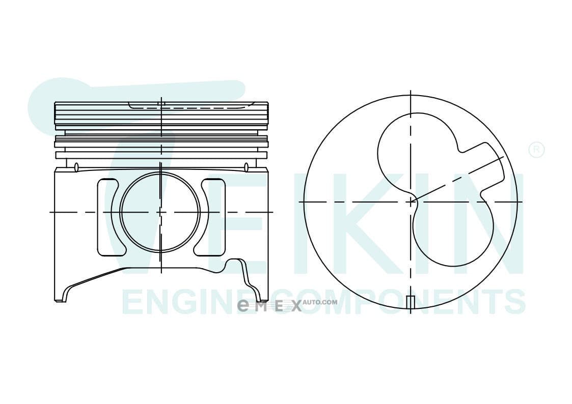 OEM PISTON ASSY 39600ASTD