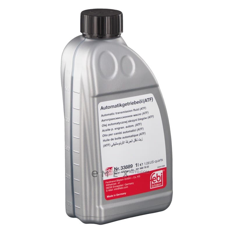 OEM TRANSMISSION FLUID 33889