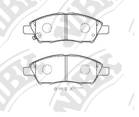 OEM PAD KIT, DISC BRAKE PN0397