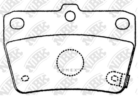 OEM PAD KIT, DISC BRAKE PN1424