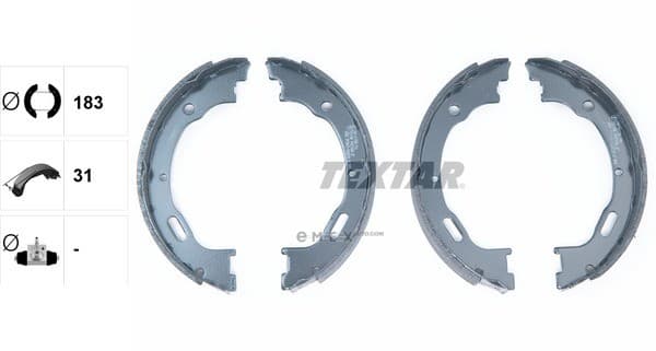 OEM BRAKE SHOE SET DB W163/JEEP ML 91057800