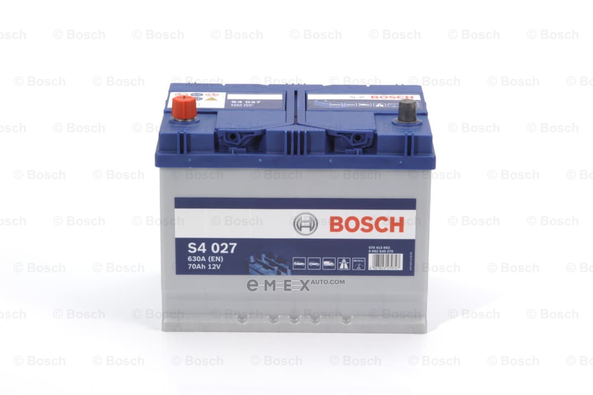 OEM Battery JIS S4 12V 70AH 630A 80D26R 0092S40270