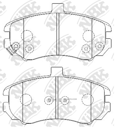 OEM PAD KIT, DISC BRAKE PN0419