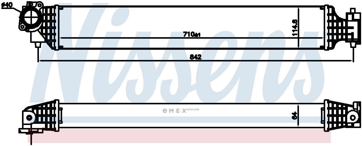 OEM RADIATOR ASSY, ENGINE COOLANT 961527