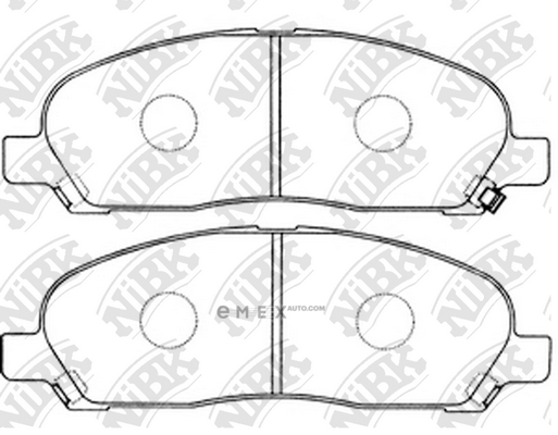 OEM PAD KIT, DISC BRAKE PN3419