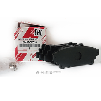 OEM PAD KIT, DISC BRAKE 044660K010