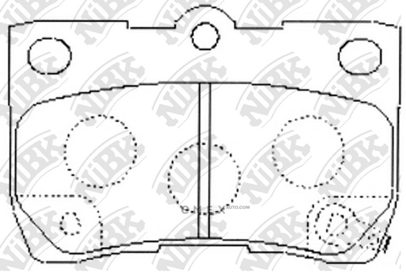 OEM PAD KIT, DISC BRAKE PN1494