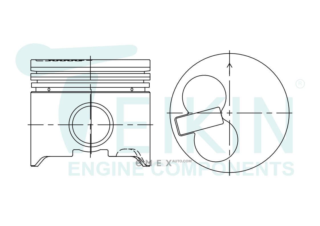 OEM PISTON ASSY 46278ASTD