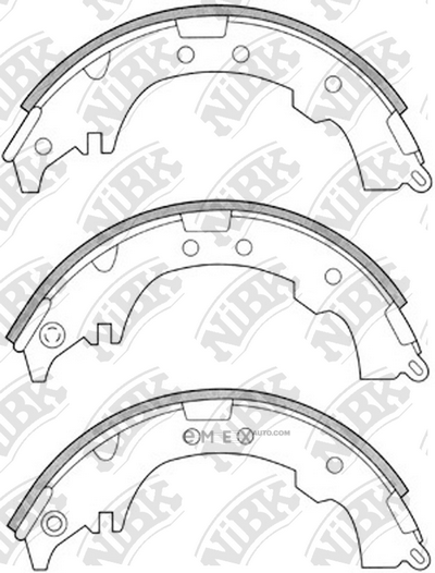 OEM SHOE KIT, DRUM BRAKE FN2339