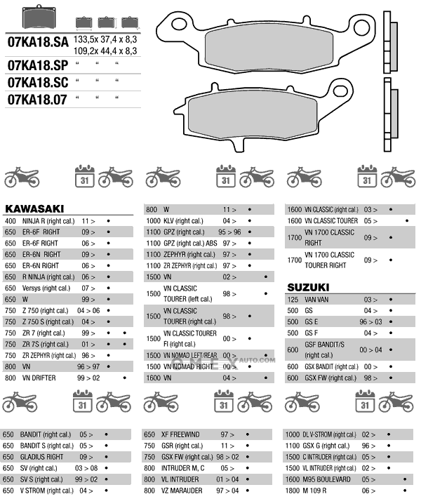 OEM 07KA18SA