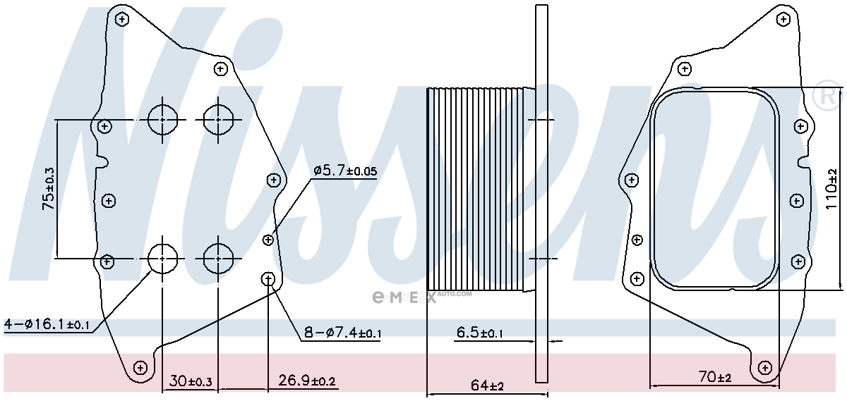 OEM OIL COOLER-BMW/MINI(X1,X2) 90962