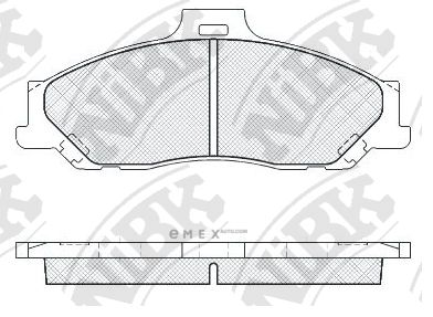 OEM BRAKE PAD PN0163