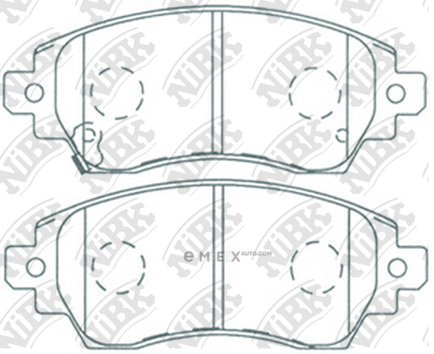 OEM PAD KIT, DISC BRAKE PN1194