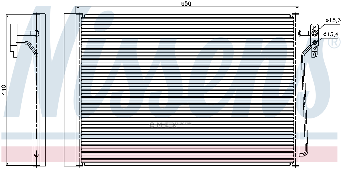 OEM RADIATOR ASSY, A/C 940045