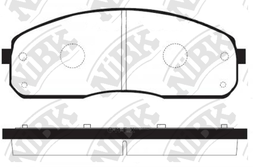 OEM PAD KIT, DISC BRAKE PN0600