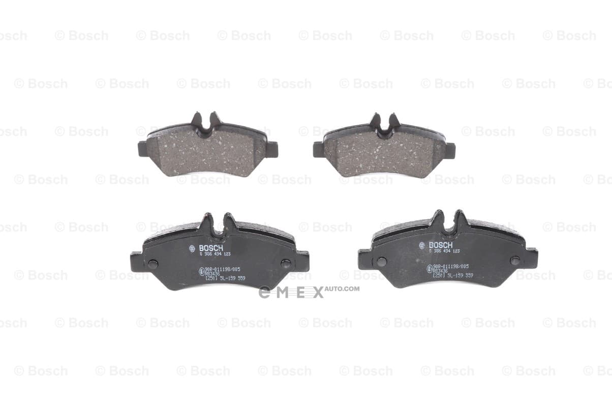 OEM BRAKE PADS 0986494123