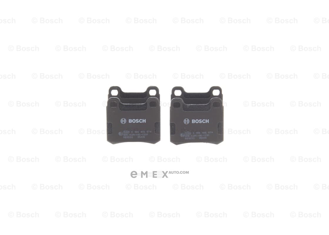 OEM BRAKE PAD RER-190(W201) 0986466874