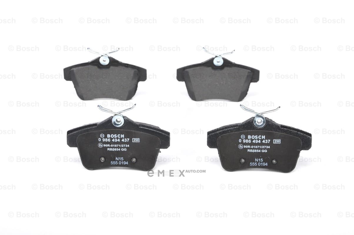 OEM DISC BRAKE PAD 0986494437