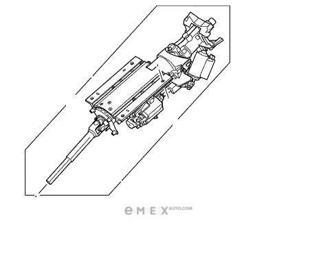 OEM LENKSAEULE LR019143