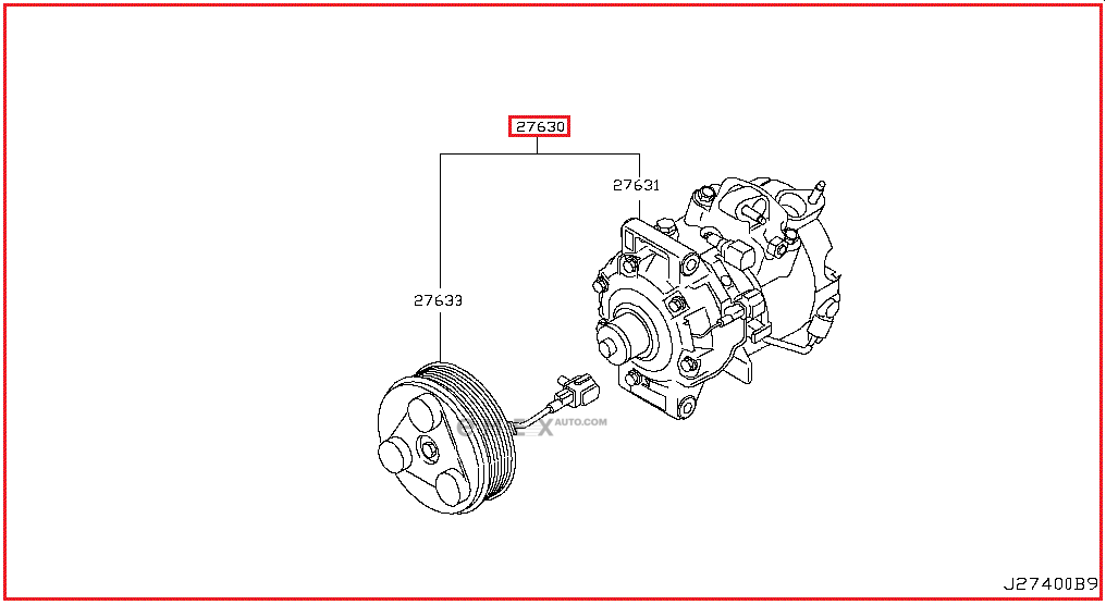 OEM COMPRESSOR ASSY, COOLER 926001CA0C