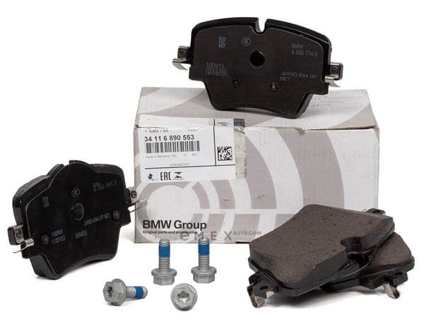 OEM PAD KIT, DISC BRAKE 34116890553