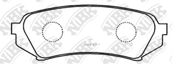 OEM PAD KIT, DISC BRAKE PN1412