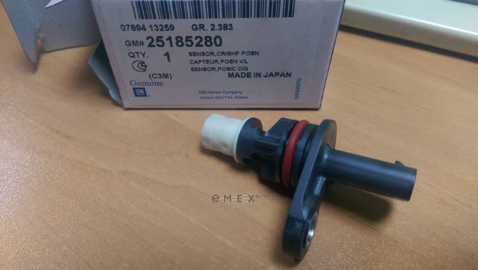 OEM SENSOR ASSY, CRANKSHAFT POSITION 25185280