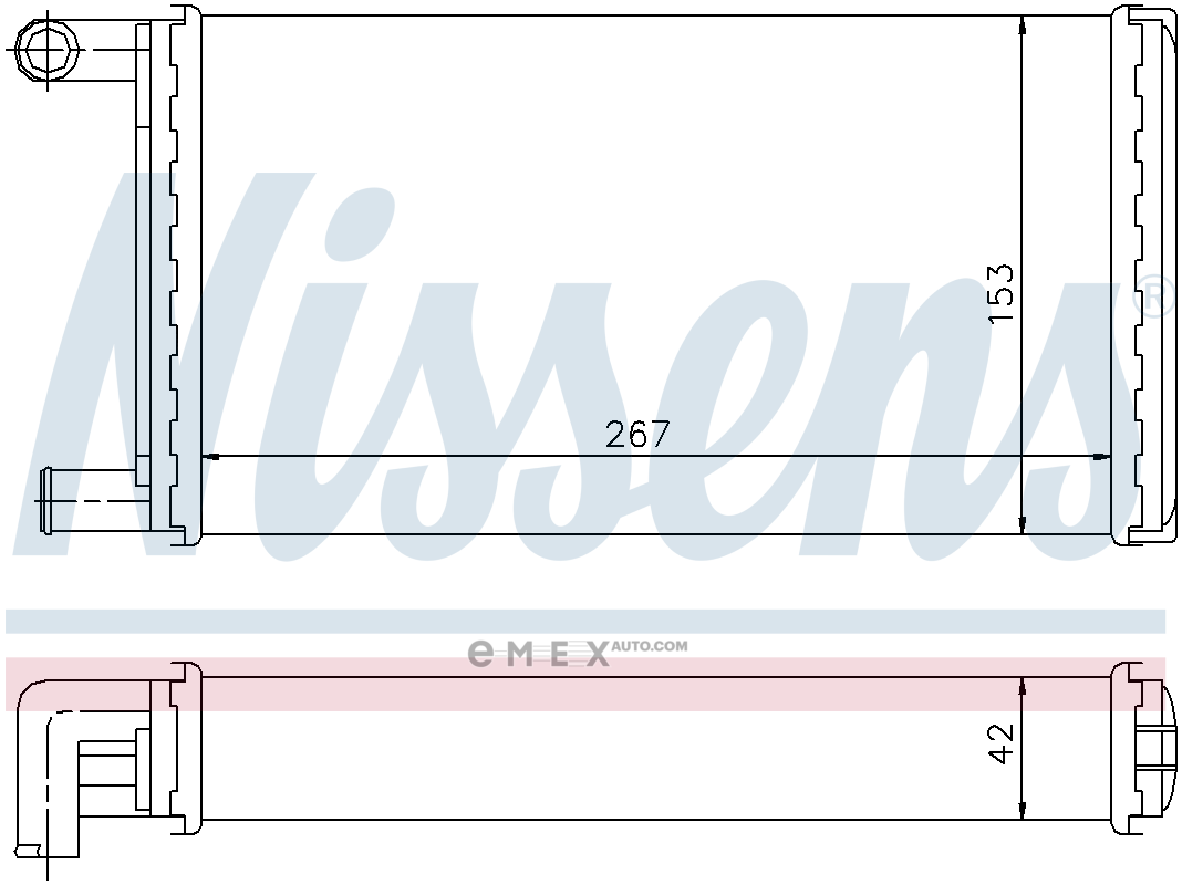 OEM RADIATOR ASSY, HEATER 72004