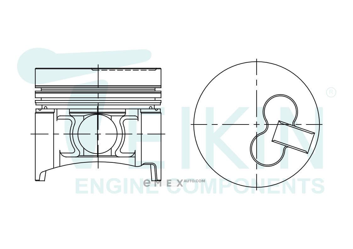 OEM PISTON ASSY 44630ASTD