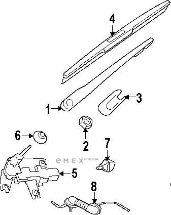 OEM WIPER BLADE 28790CB000