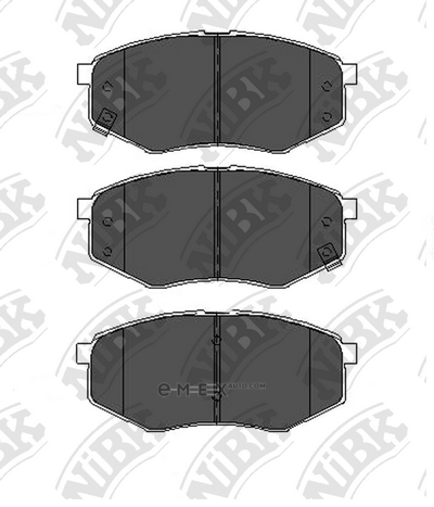 OEM PAD KIT, DISC BRAKE PN0704