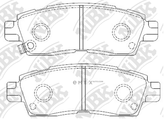 OEM PAD KIT, DISC BRAKE PN4802