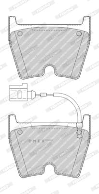 OEM PAD KIT, DISC BRAKE FDB5023