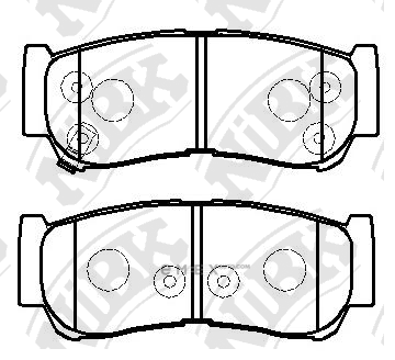 OEM PAD KIT, DISC BRAKE PN0447