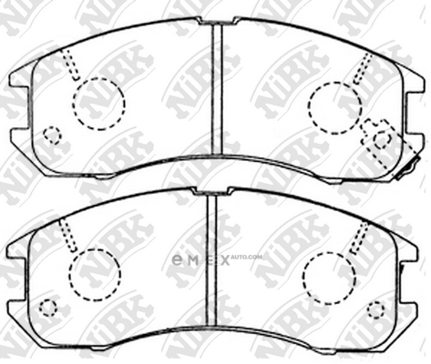 OEM PAD KIT, DISC BRAKE PN5194