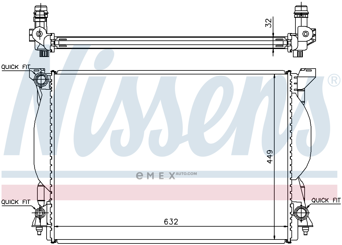 OEM RADIATOR 60306A