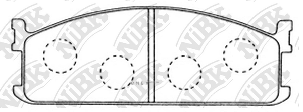 OEM PAD KIT, DISC BRAKE PN4083