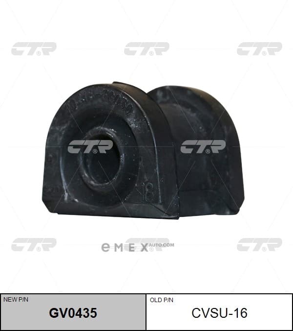 OEM BUSHING, STABILIZER CVSU16