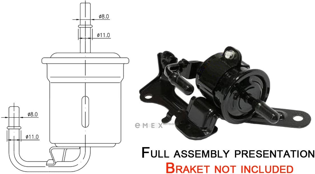 OEM FILTER ASSY, FUEL PUMP FSP21015