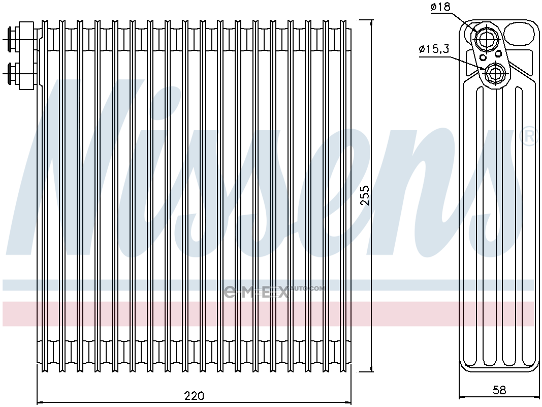 OEM RADIATOR ASSY, ENGINE COOLANT 92283