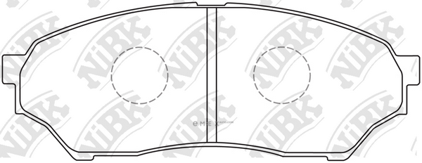 OEM PAD KIT, DISC BRAKE PN3417